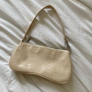 JW PEI CROC EMBOSSED BAGUETTE BAG